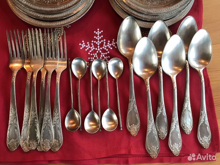 Мельхиоровая посуда СССР. Винтаж