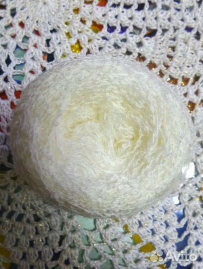 Пряжа букле для кукольных волос. Разные цвета