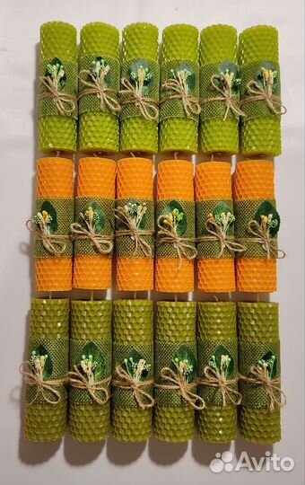 Свечи из вощины