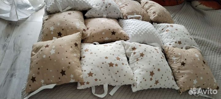 Бортики в детскую кроватку бу