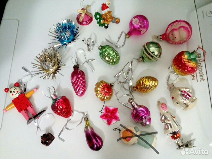 Елочные новогод.игрушки/ссср