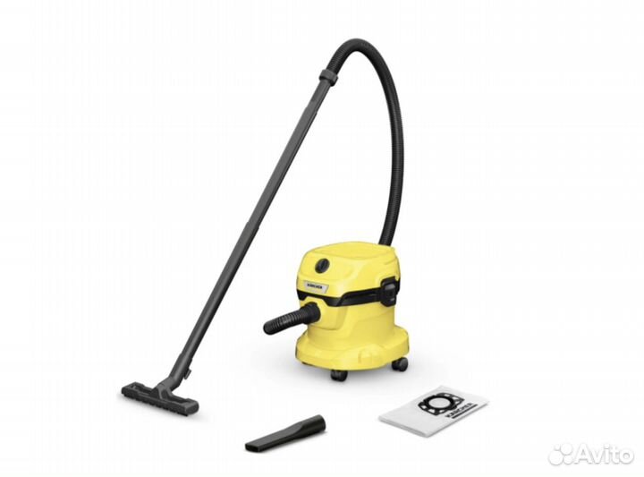 Строительный пылесос karcher WD 2 Plus V-12/4/18