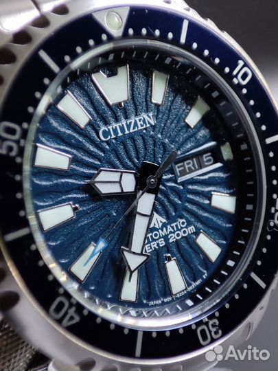 Часы Citizen Promaster Dive Fugu NY0136-52L