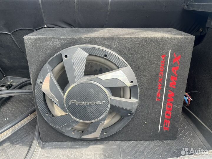 Сабвуфер Pioneer 1300w