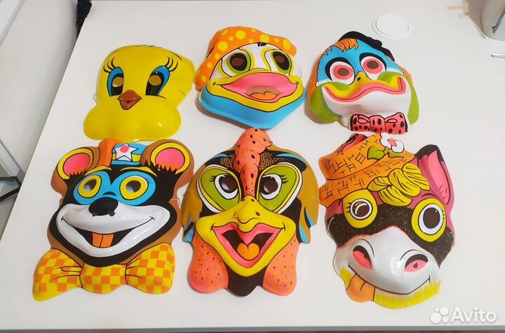 Маска карнавальная детская