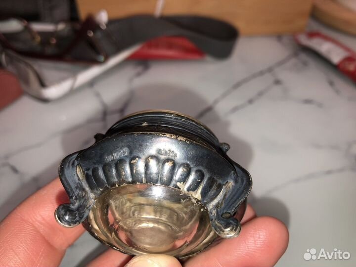 Солонка мельхиор СССР