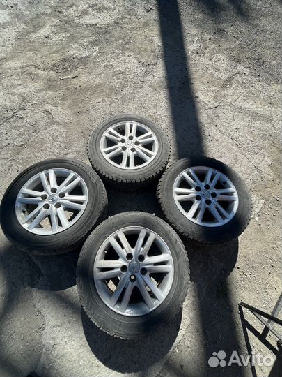 Литые диски r 16 5 114 3 оригинал королла