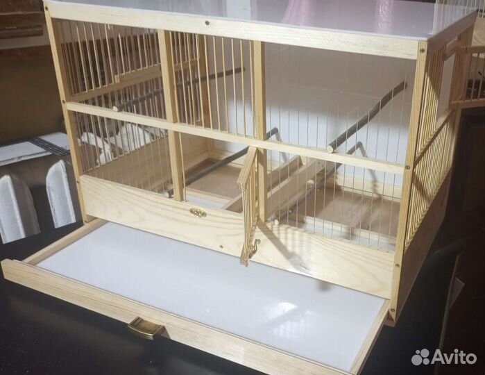 Прозрачные клетки для певчих птиц