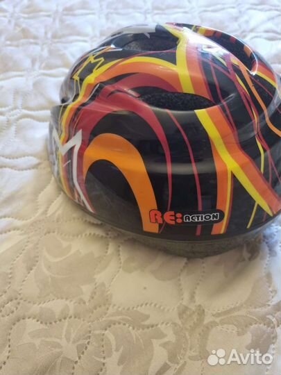 Защитный шлем детский размер 46- 53 см