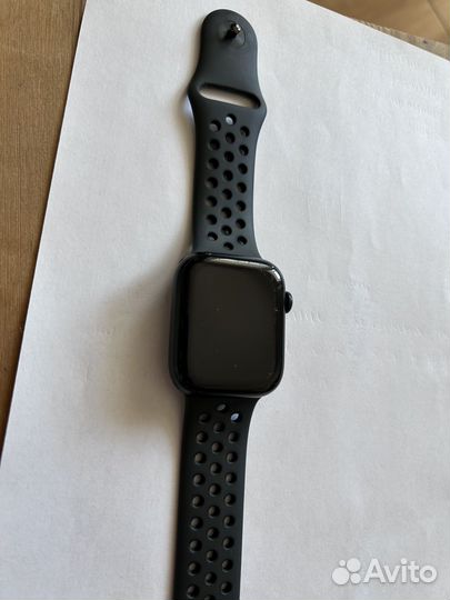 Часы apple watch 7 45 mm nike