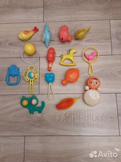 Погремушка целлулоид СССР лотом