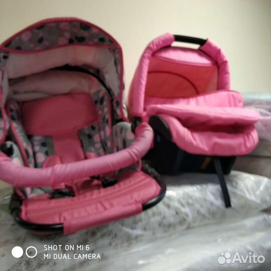 Коляска 3 в 1 новая Тедди