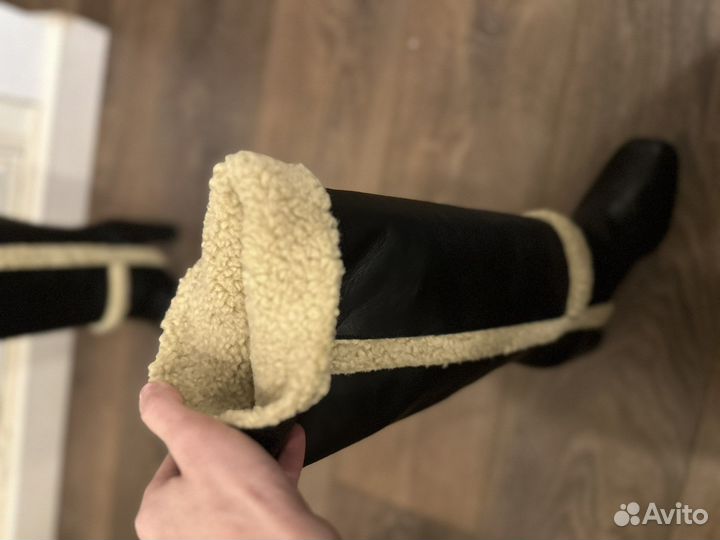 Сапоги зимние Hugo Boss, оригинал, новые, 37,5