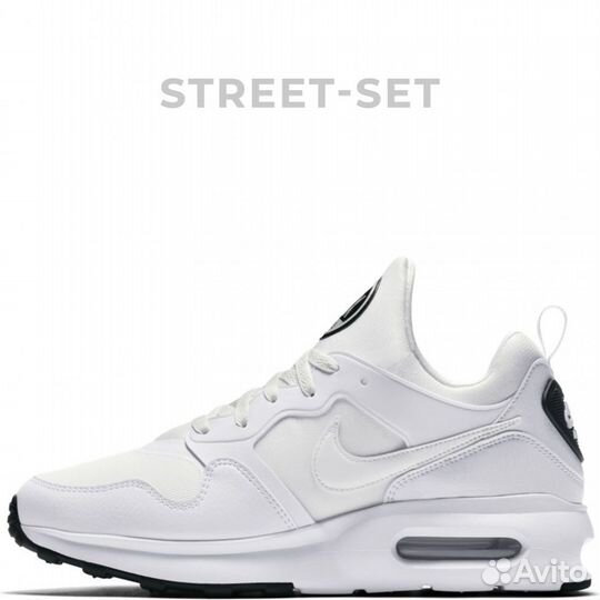 Nike air max prime white blue sales
