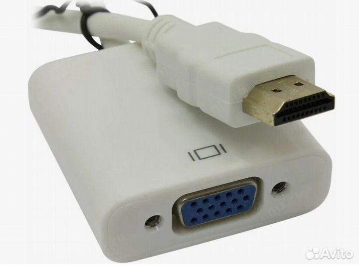 Адаптер hdmi M(hdtv) (выход) - VGA F (вход) KS-315