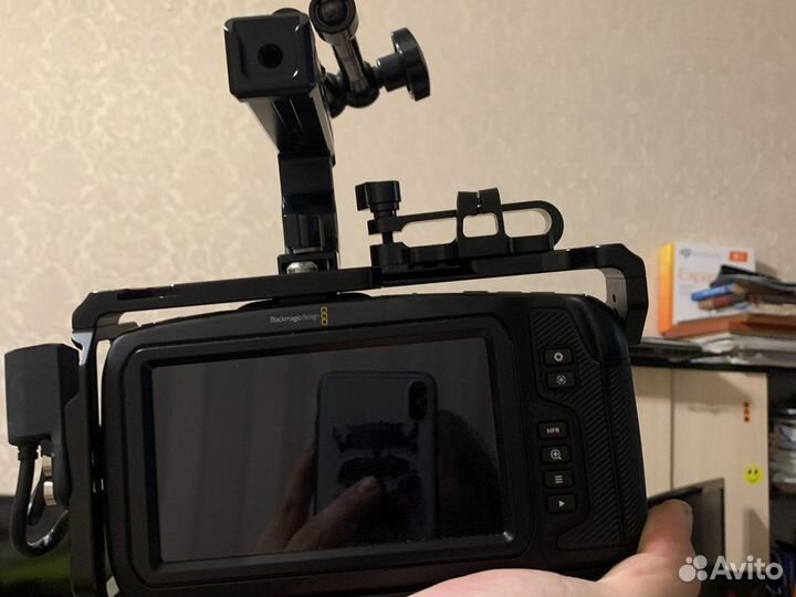 Blackmagic pocket cinema camera 6k+допы+стёкла