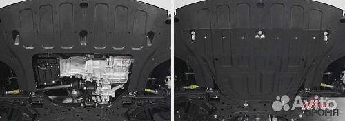 Защита картера Hyundai Solaris от 2017 года