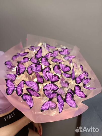 Букет из бабочек