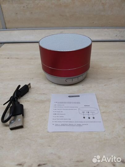 Беспроводная bluetooth мини колонка