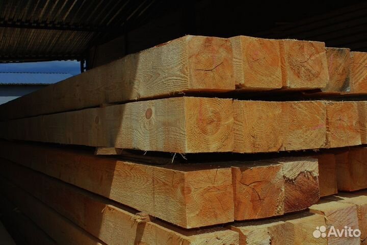 Строительные Брус из сосны