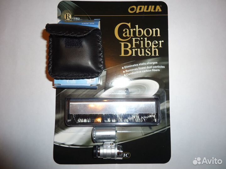 Наборы для винила: микроскоп+весы+щётки разные