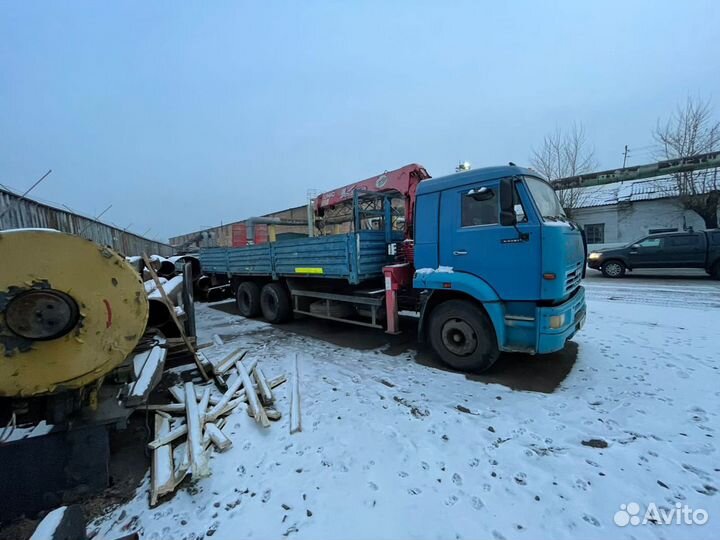 КамАЗ 65117-62 с КМУ, 2008