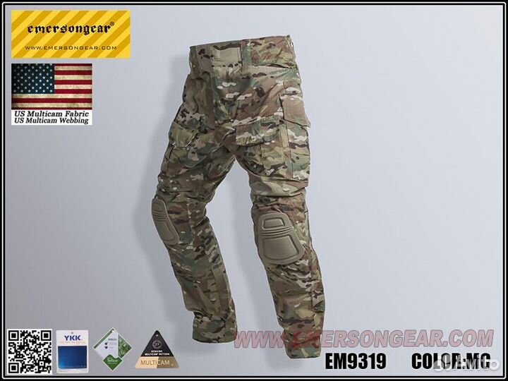 Боевые штаны G3 Combat EmersonGear Multicam