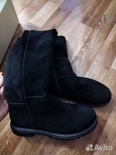 Сапоги женские зимние 40 натуральная замша