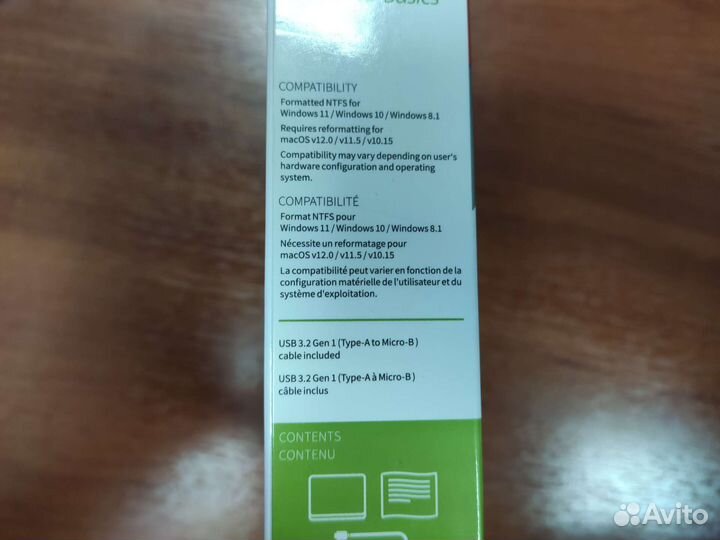 Внешний жесткий диск Toshiba 1TB