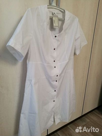 Новый медицинский халат 56-58 размер на кнопках