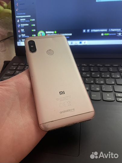 Телефон xiaomi Mi a2 lite