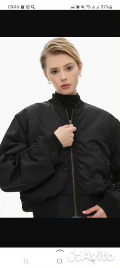 Бомбер утепленный