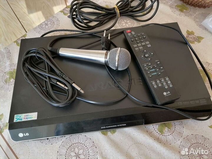 Dvd караоке, плеер Lg 7600q