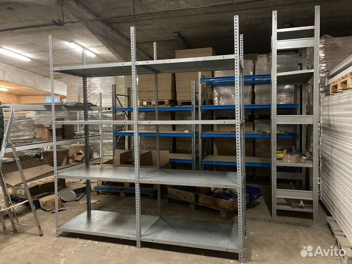 Стеллаж Полочный Оцинкованный