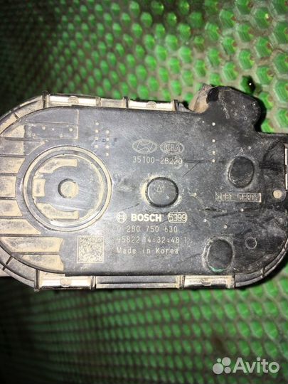 Дросельная заслонка Hyundai Solaris 2 G4FG 2020