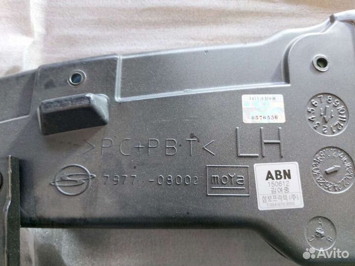 Подножка левая Ssang Yong rexton