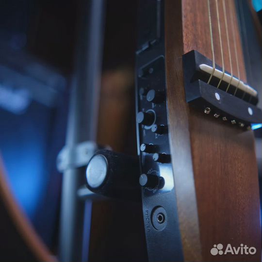 Сайлент гитара yamaha SLG200S, комплект