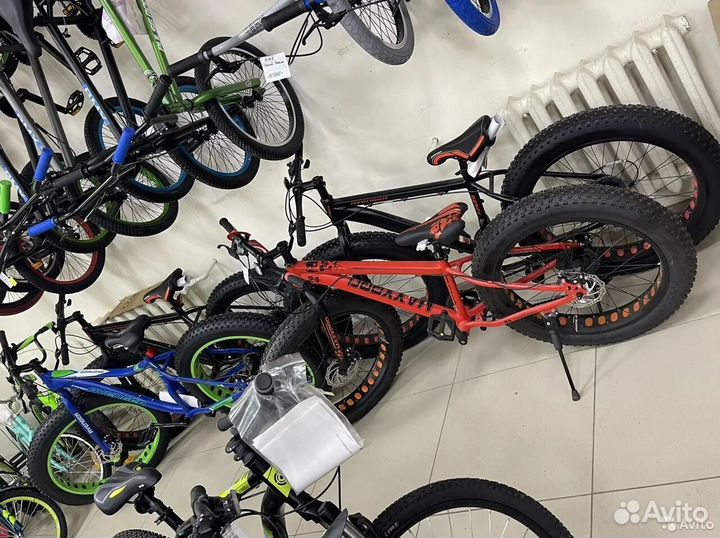 Фетбайк новый красный