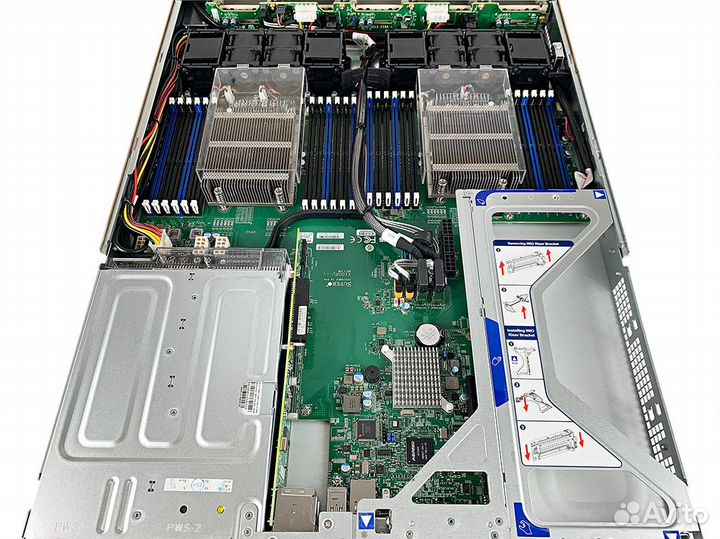 Сервер Supermicro 1028U-E1CR4T+ 2x E5-2697v4 32Gb