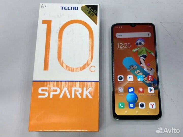 TECNO Spark 10c, 4/64 ГБ