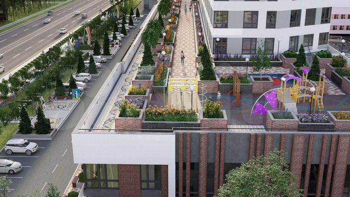 3-к. апартаменты, 61,1 м², 7/28 эт.