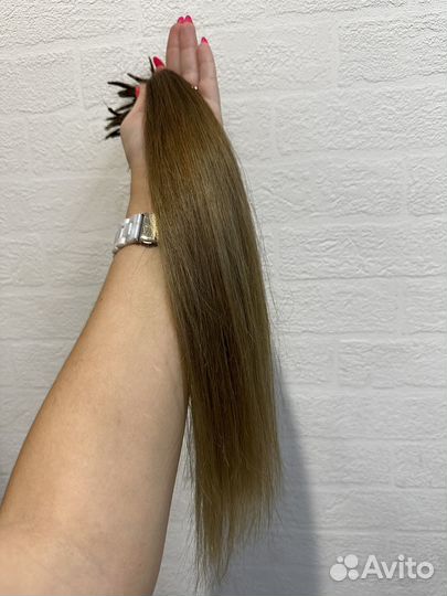 Волосы для наращивания 50 см бу
