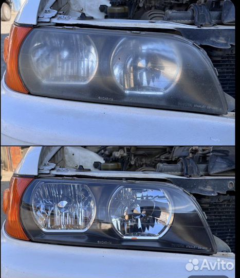 Полировка, востановление фар