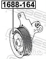 Ролик обводной MB GL/ML 164 06-12 1688164 Febest