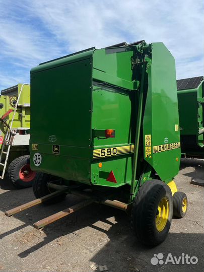 Пресс-подборщик John Deere 590, 2010