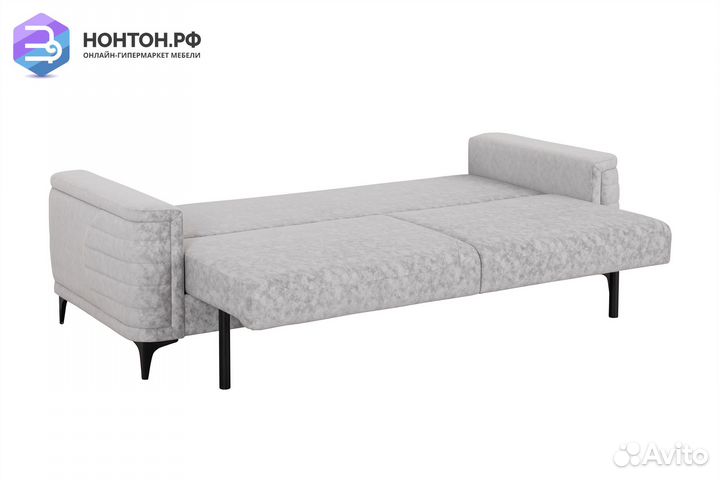 Диван тик-так Руди светло-серый