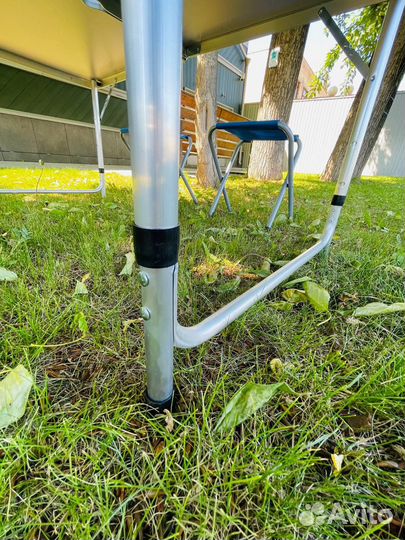 Стол раскладной, походный, комплект со стульями