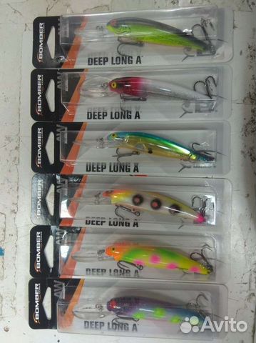 Воблеры тролл Бомбер Deep Long A