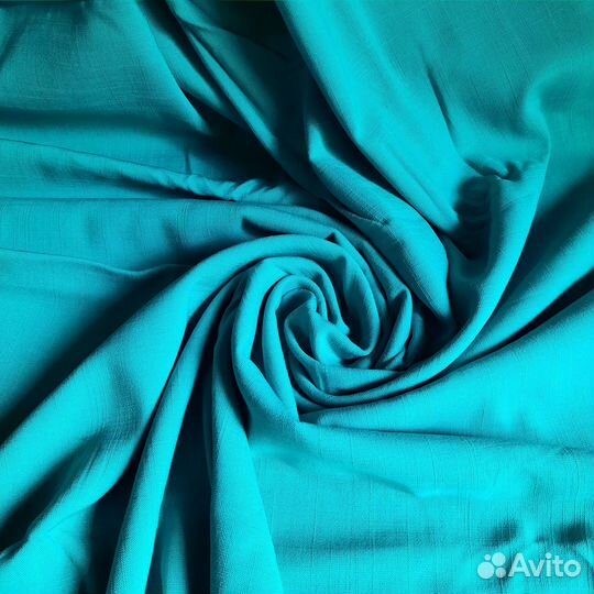 Ткань лен стрейч отрез 1,5 метра