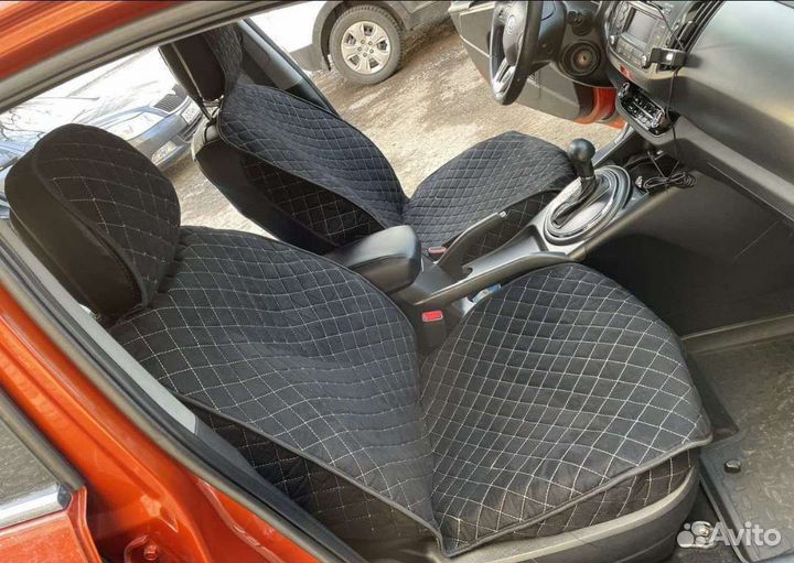 Накидки на сидения алькантара